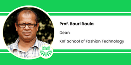 Interview Prof Bauri Raula Dean at KIIT School of Fashion Technology